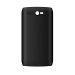 Back Panel Cover For Karbonn A1 Champ Alfa 3g Black - Maxbhi.com