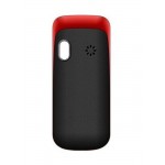Back Panel Cover For Karbonn K103 Black Red - Maxbhi.com