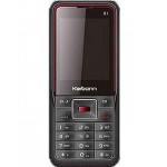 Back Panel Cover for Karbonn K1 - Silver & Black