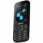 Back Panel Cover for Karbonn K125 Star Dual Sim - Black - White