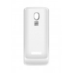 Back Panel Cover For Karbonn K11 Grey White - Maxbhi.com
