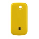 Back Panel Cover For Karbonn K3000 Black Yellow - Maxbhi.com