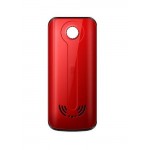 Back Panel Cover For Karbonn K309 Boombastic Black Red - Maxbhi.com