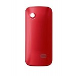 Back Panel Cover For Karbonn K440 Black Red - Maxbhi.com