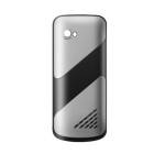 Back Panel Cover For Karbonn K9 Plus White Black - Maxbhi.com