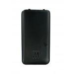 Back Panel Cover For Karbonn Sound Wave K451 Silver Black - Maxbhi.com