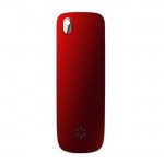 Back Panel Cover For Karbonn Symphony Black Red - Maxbhi.com