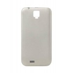 Back Panel Cover For Lava Iris 408e Silver - Maxbhi Com