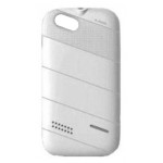 Back Panel Cover For Lava M40 Silver - Maxbhi Com