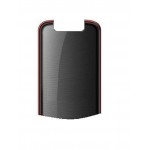 Back Panel Cover For Lemon Duo 339 Black Red - Maxbhi.com