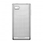 Back Panel Cover For Lenovo Vibe Z K910 Silver - Maxbhi Com
