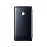 Back Panel Cover For Lg Cookie T300 Black Red - Maxbhi.com