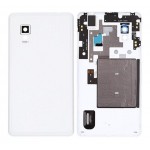 Back Panel Cover For Lg Optimus G F180s White - Maxbhi Com