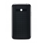 Back Panel Cover For Lg Optimus Hub E510 Black - Maxbhi.com