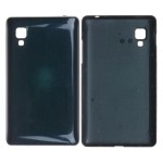 Back Panel Cover For Lg Optimus L4 Ii E440 Black - Maxbhi Com