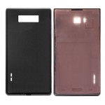 Back Panel Cover For Lg Optimus L7 P700 Black - Maxbhi Com