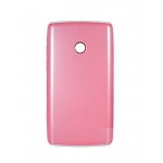 Back Panel Cover For Lg Wink T300 Pink White - Maxbhi.com