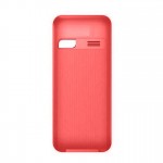 Back Panel Cover For Maxx Msd7 Tri Sim Red White - Maxbhi.com