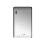 Back Panel Cover for Micromax Funbook Alpha - Silver