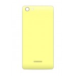 Back Panel Cover For Micromax Canvas Selfie 3 Q348 Yellow - Maxbhi.com