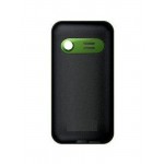 Back Panel Cover For Micromax Q22 Black Green - Maxbhi.com
