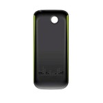 Back Panel Cover For Micromax X265 Black Green - Maxbhi.com