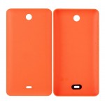Back Panel Cover For Microsoft Lumia 430 Dual Sim Orange - Maxbhi Com