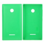Back Panel Cover For Microsoft Lumia 435 Dual Sim Green - Maxbhi Com