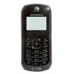 Back Panel Cover for Motorola C113a - Black