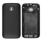Back Panel Cover For Motorola Moto E Dual Sim 2nd Gen Black - Maxbhi Com