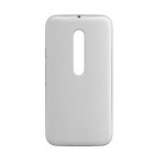 Back Panel Cover For Motorola Moto G Dual Sim 3rd Gen White - Maxbhi.com