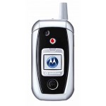Back Panel Cover for Motorola V980 - Black