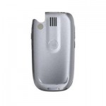 Back Panel Cover For Motorola V635 Silver - Maxbhi.com