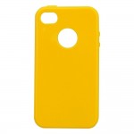 Back Case for Apple iPhone 4 Yellow