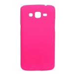 Back Case for Samsung Galaxy Grand 2 SM-G7102 with dual SIM Magenta