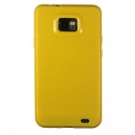 Back Case for Samsung I9100 Galaxy S II Yellow