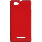 Back Case for Sony Xperia M C1905 Red