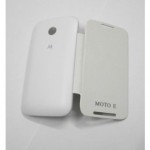 Flip Cover for Motorola Moto E Dual SIM XT1022 White