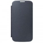 Flip Cover For Samsung I9500 Galaxy S4 Black By - Maxbhi Com
