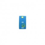 Smiley Back Case for Sony Xperia C S39H Sky Blue