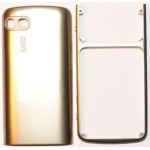 Back Panel Cover for Nokia C3-01 Gold Edition - White