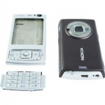 Back Panel Cover for Nokia N95 - Grey & Purple
