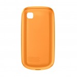 Back Panel Cover For Nokia Asha 201 Orange - Maxbhi.com