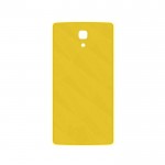 Back Panel Cover For Oukitel Original One Yellow - Maxbhi.com