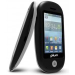 Back Panel Cover for Plum Mouse W202 - Black