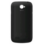 Back Panel Cover For Rage Swift Black - Maxbhi Com