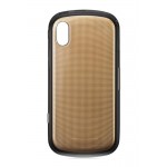 Back Panel Cover For Samsung B7620 Giorgio Armani Black Brown - Maxbhi.com