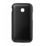 Back Panel Cover For Samsung Champ Deluxe Duos Black - Maxbhi.com