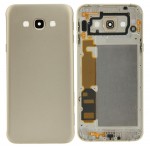 Back Panel Cover For Samsung Galaxy A8 Duos Gold - Maxbhi Com