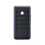 Back Panel Cover For Samsung Galaxy Folder Black - Maxbhi.com